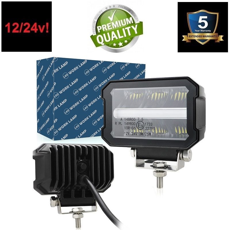 LED RADNA SVETLO REFLEKTOR + DNEVNO SVETLO 11x7.5cm 30W Beograd Zemun